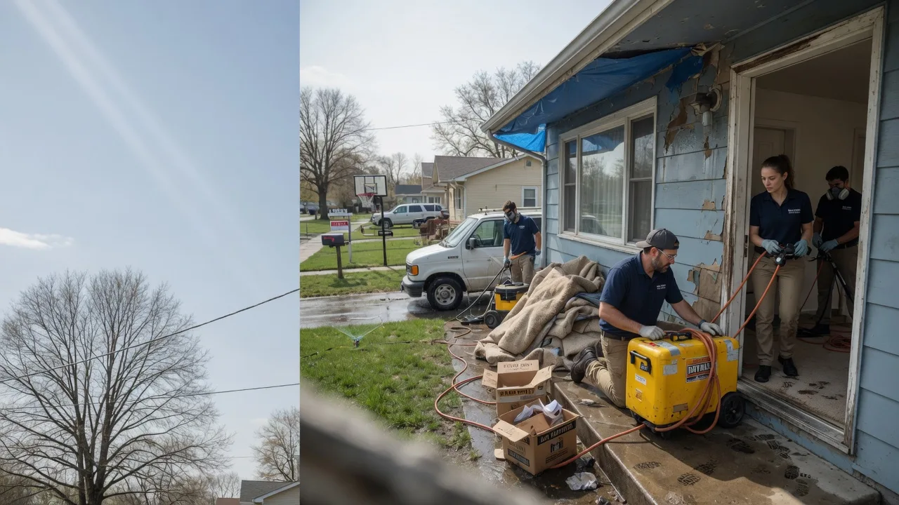Basement Flood Cleanup in Bock, MN near me